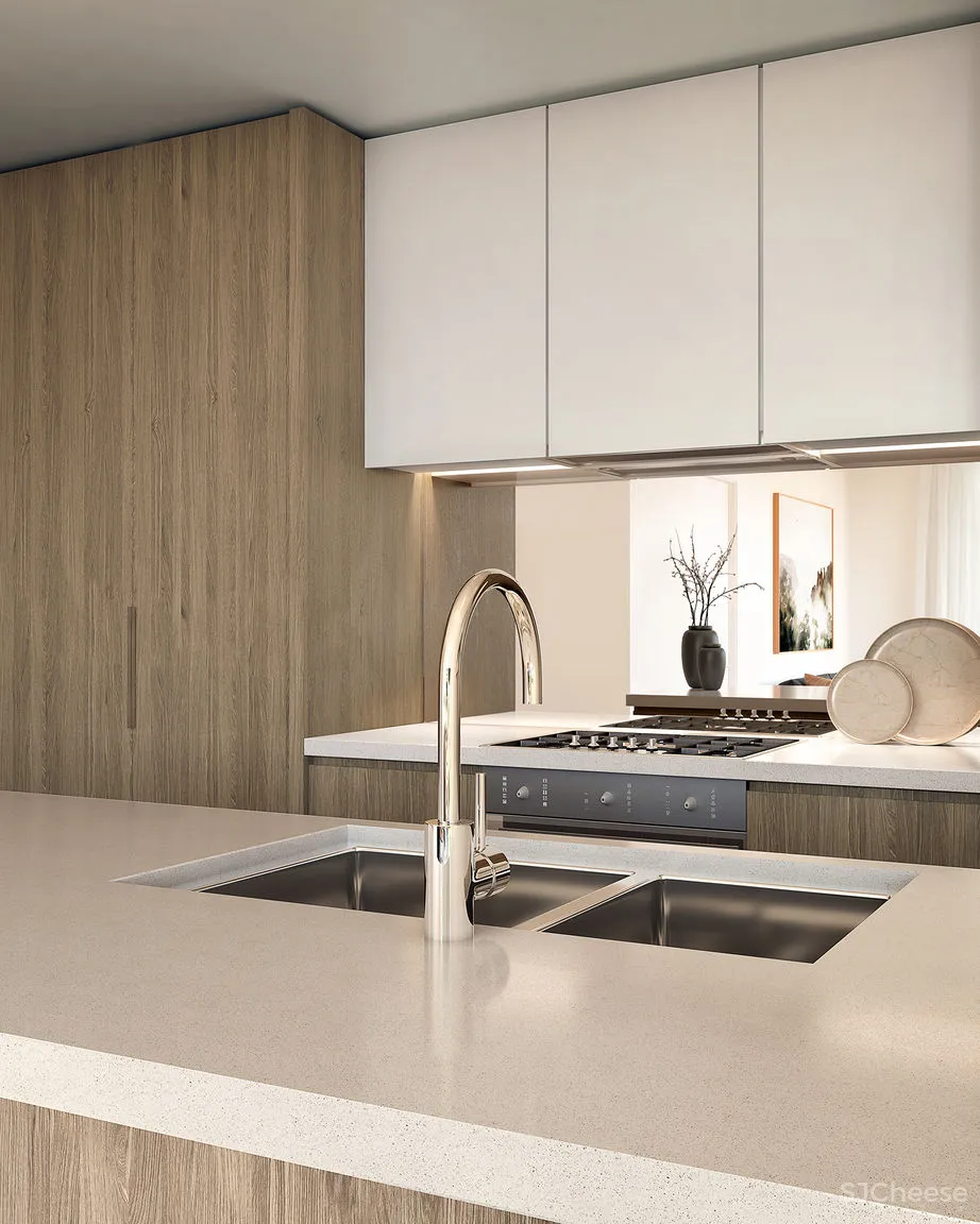 这种高水准的效果图，却是这种清新风！