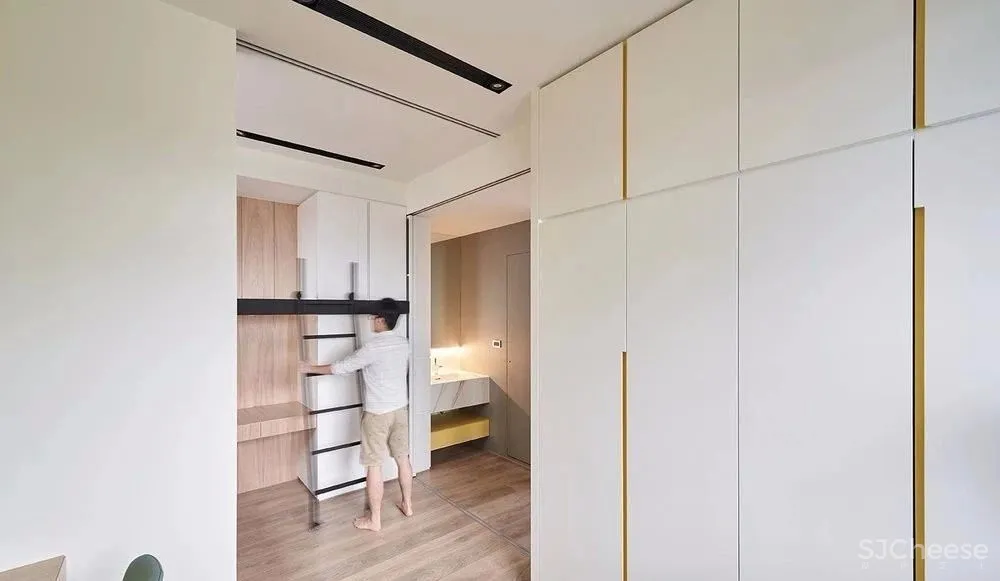 39.6㎡ 超多储物空间 / 设计得太好了