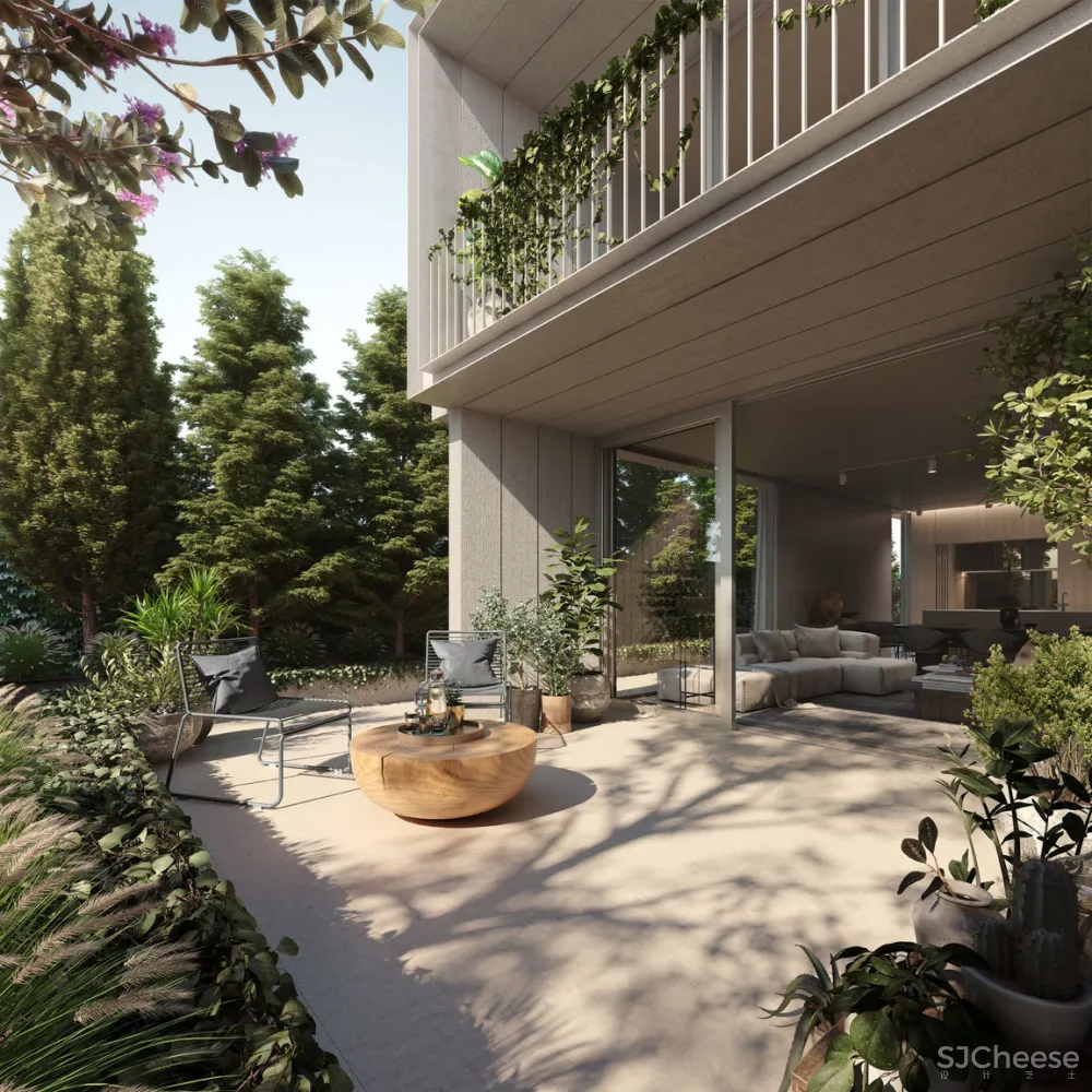 这种高水准的效果图，却是这种清新风！