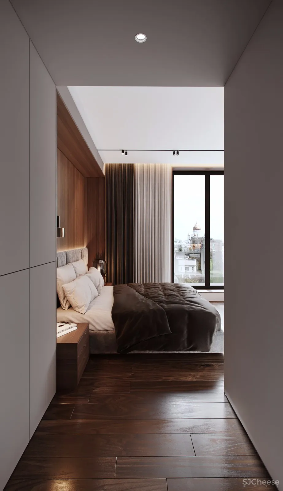 115㎡ 原木+大理石丨让家更有质感