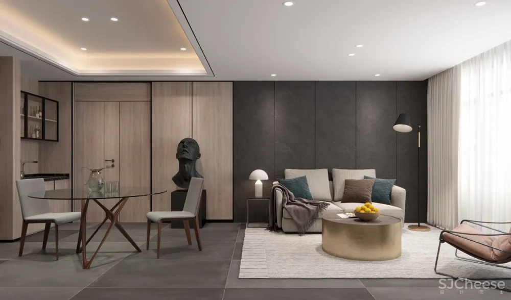 MIC视觉-港式风单身公寓