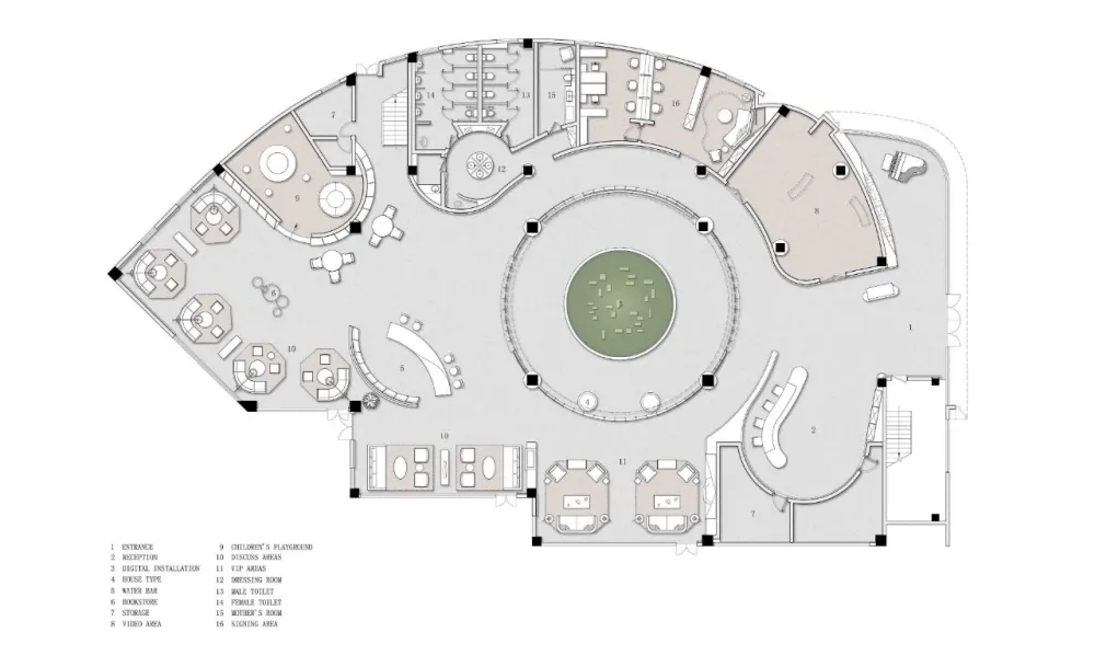 新作 | SCD(香港)郑树芬:1000m²重庆中央 · 雲璟售楼处