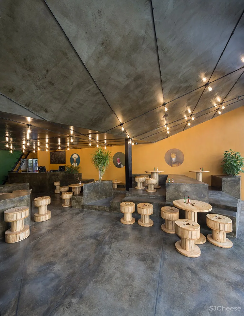 新作 | Admun Studio:德黑兰 Esi Burger餐厅 首