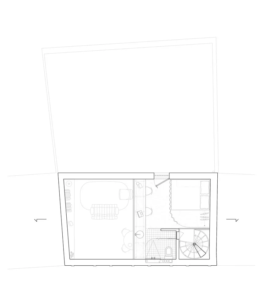 首发 | Leopold Banchini + Daniel Zamarbide：拥有强大内部和沉思空间的封闭式住宅 Dodged House 首