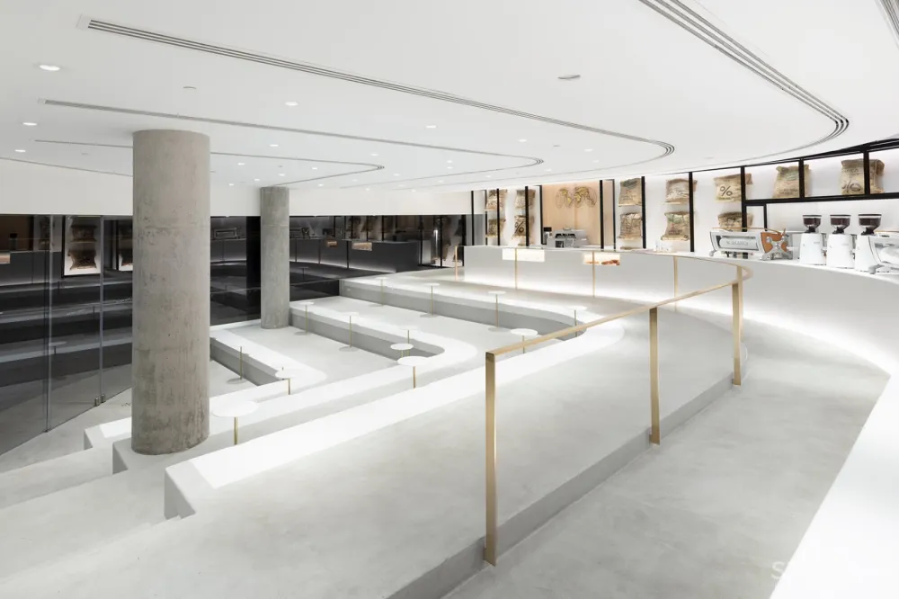 最新 | nendo:科威特 % Arabica Kuwait Abu Al Hasaniya咖啡厅