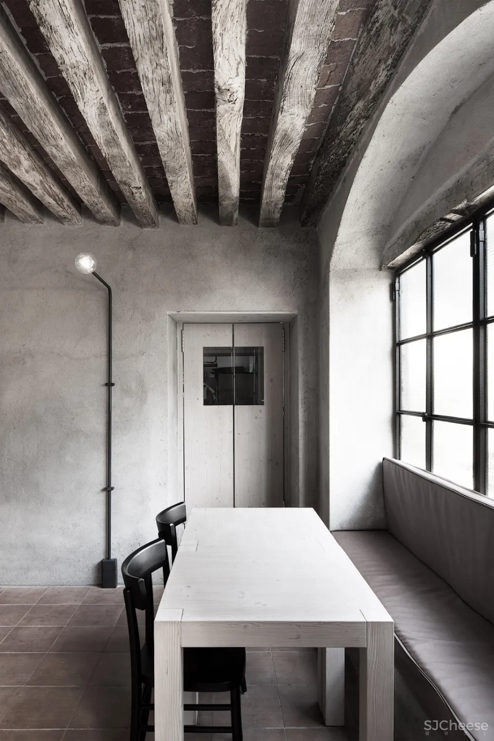 首发 | Studio Mabb:意大利农舍改造质朴内饰 La Ganea餐厅 首