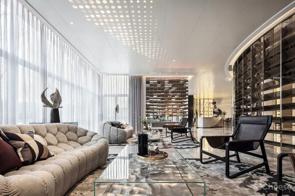 新作 | SCD(香港)郑树芬:1000m²重庆中央 · 雲璟售楼处