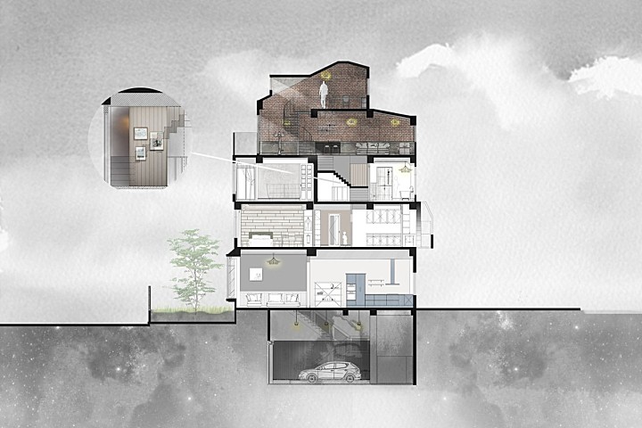 暗黑工业风，阁楼还能这样装？