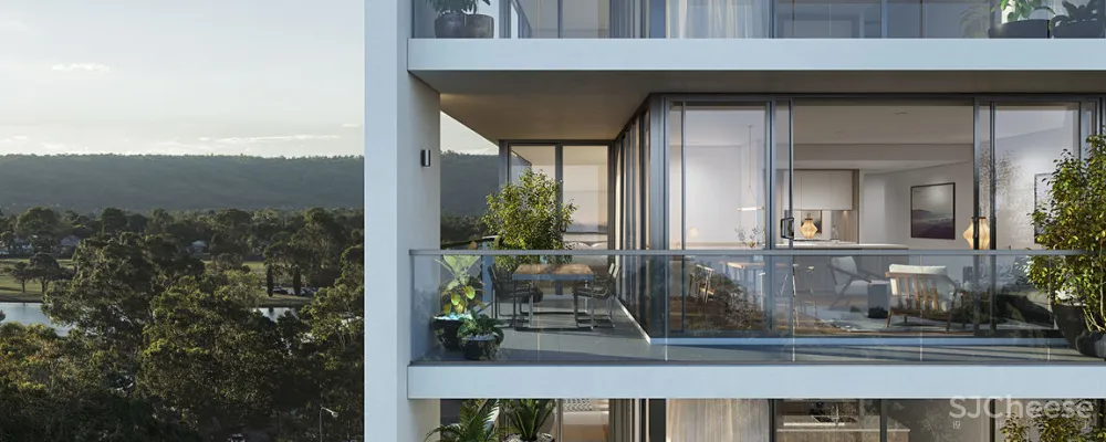 这种高水准的效果图，却是这种清新风！