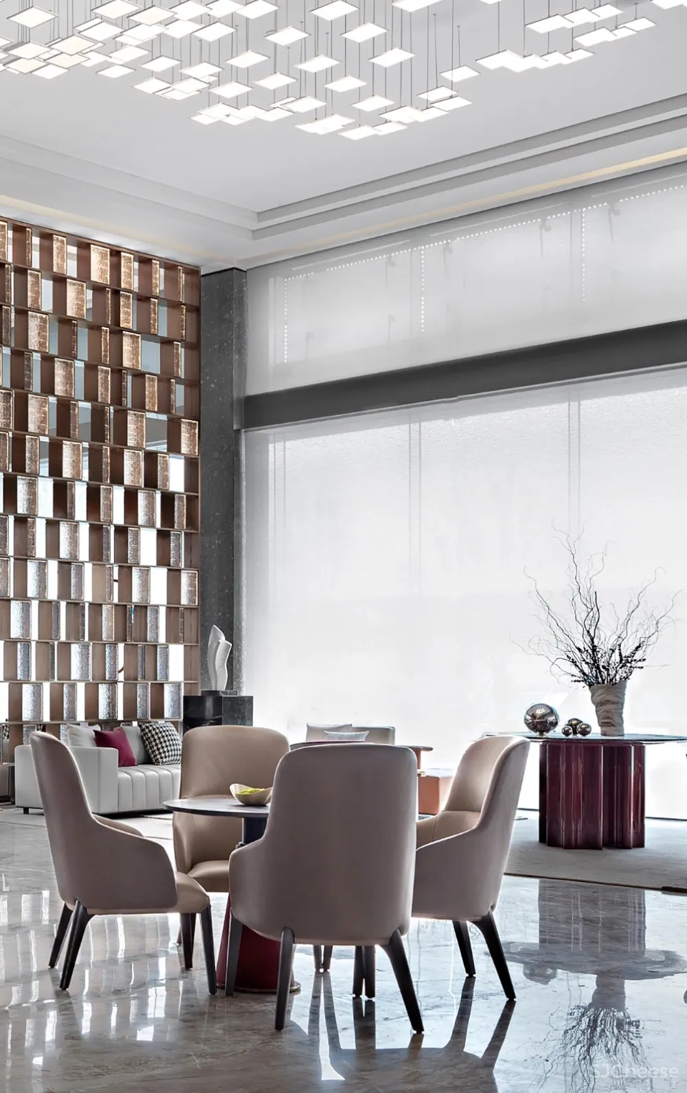 新作 | 高级灰 + 水墨石,简雅纯粹的艺术格调