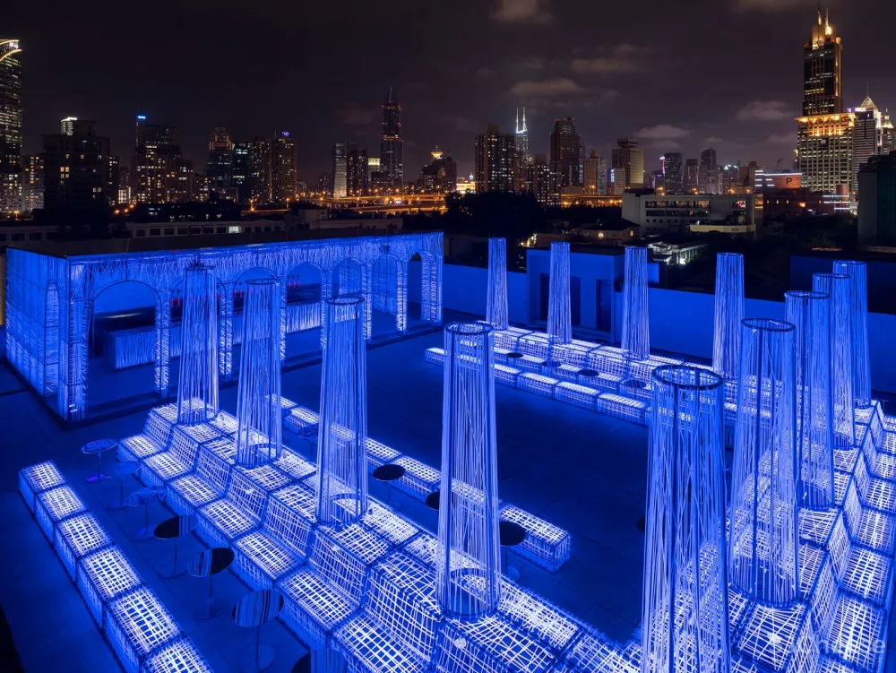 新作 | Alberto Caiola Studio:上海 Nyx屋顶酒吧