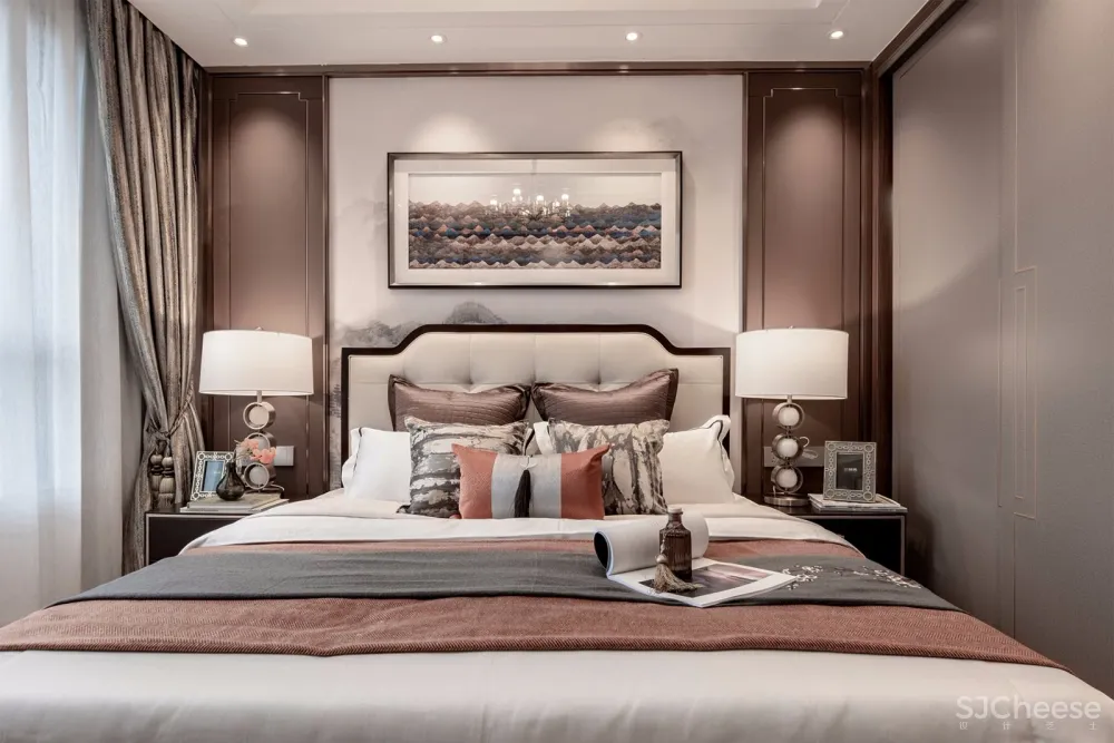 【景地组设计最新力作】新亚洲风格东方·简约样板间设计丨美翻了