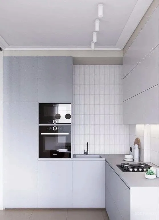 94㎡ 圆形主题设计丨清新配色怎么看都不腻