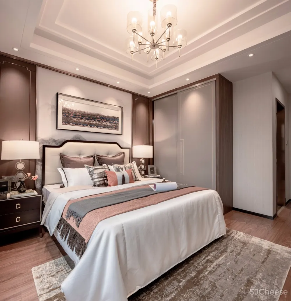 【景地组设计最新力作】新亚洲风格东方·简约样板间设计丨美翻了