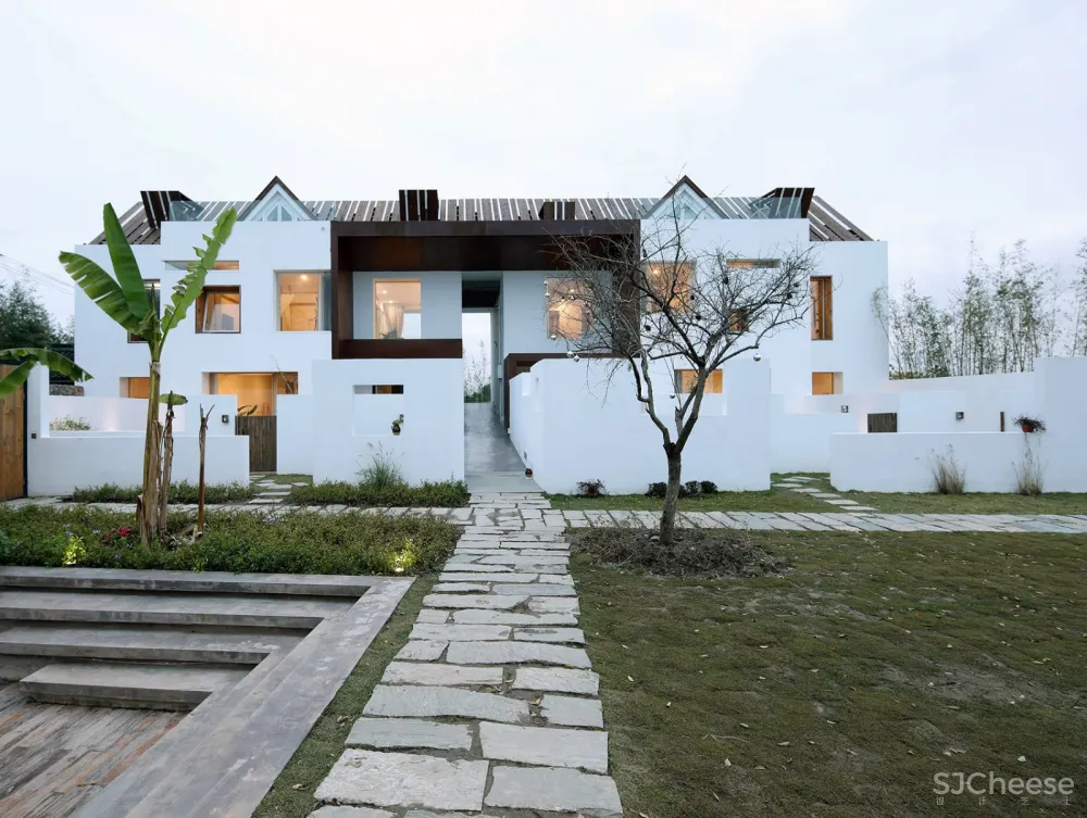 篱外·时光的圆民宿酒店,上海 / 元秀万建筑事务所