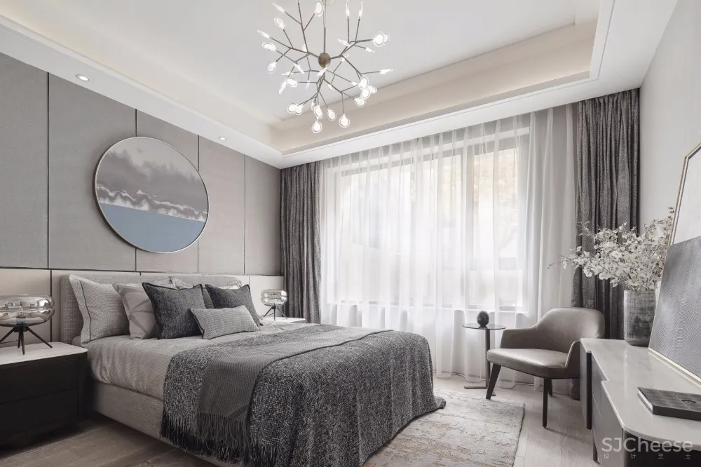 朴悦设计 | 大连璞石墅底跃样板间，生活的自然归属