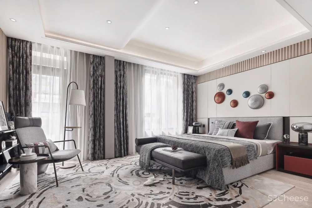 朴悦设计 | 大连璞石墅底跃样板间，生活的自然归属