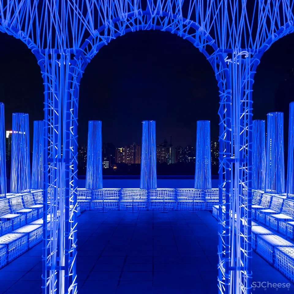 新作 | Alberto Caiola Studio:上海 Nyx屋顶酒吧