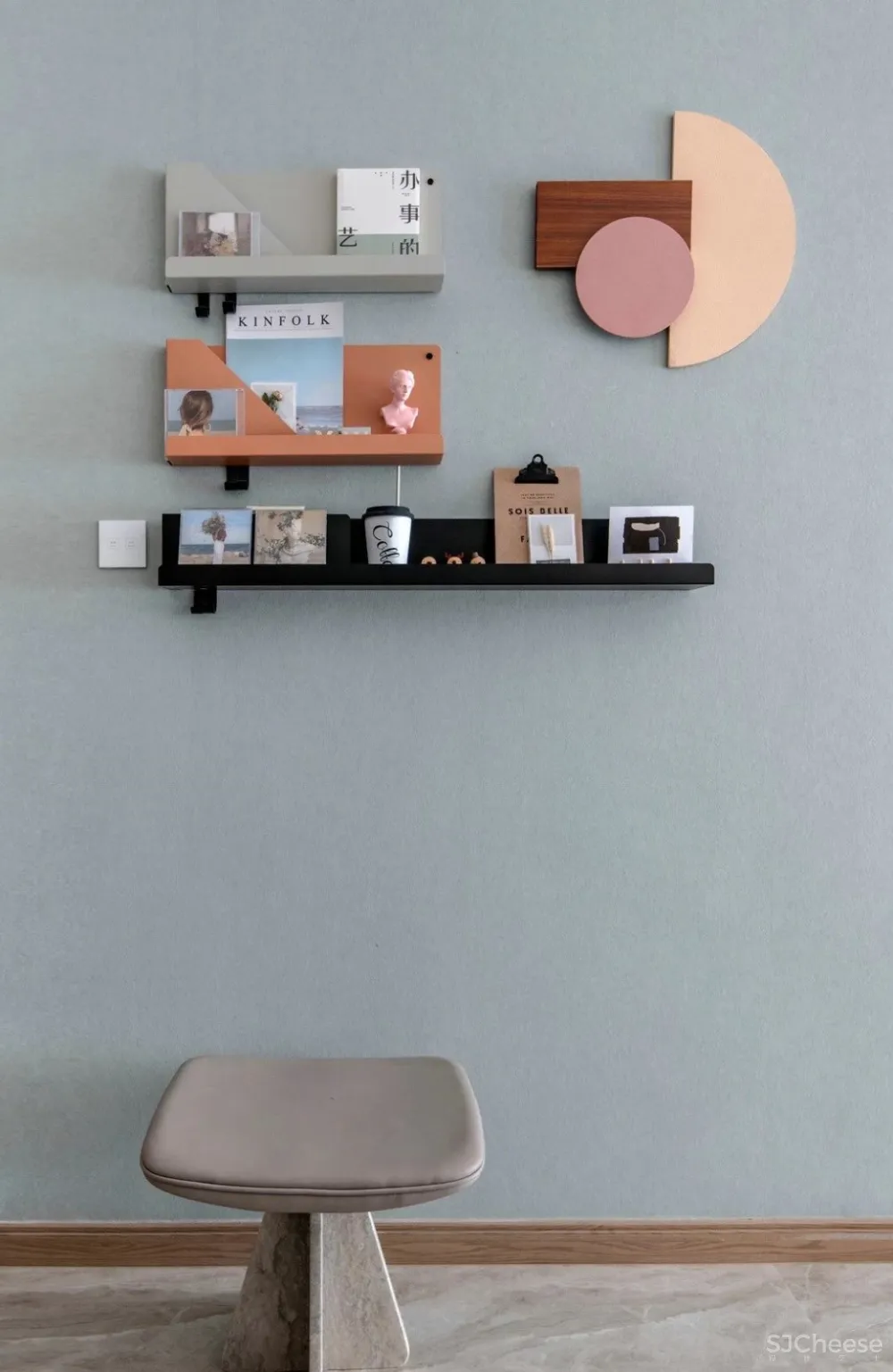 极简+色彩丨美的很高级