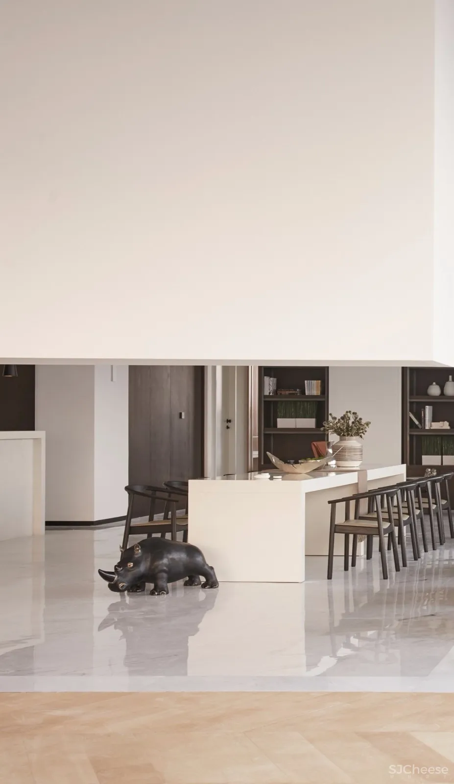 600m²天空之镜丨高空俯瞰城市边际