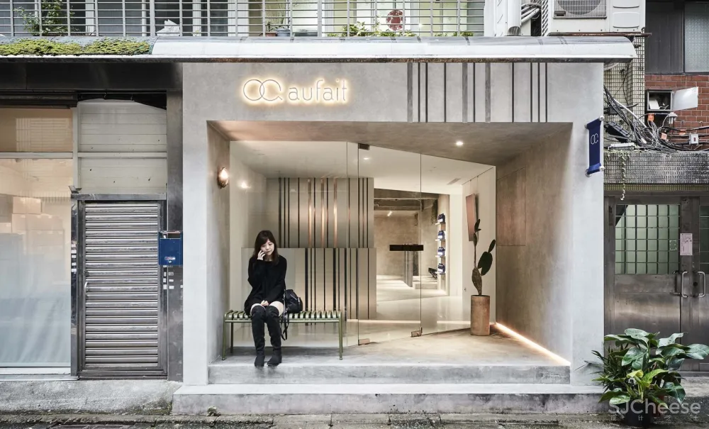 首发 | zohome：台北发型沙龙 Cutting space