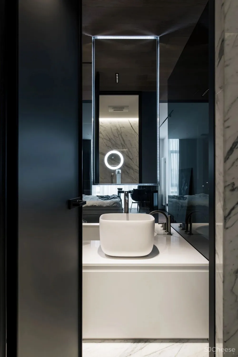 高级黑公寓设计,极简至奢的浪漫 首