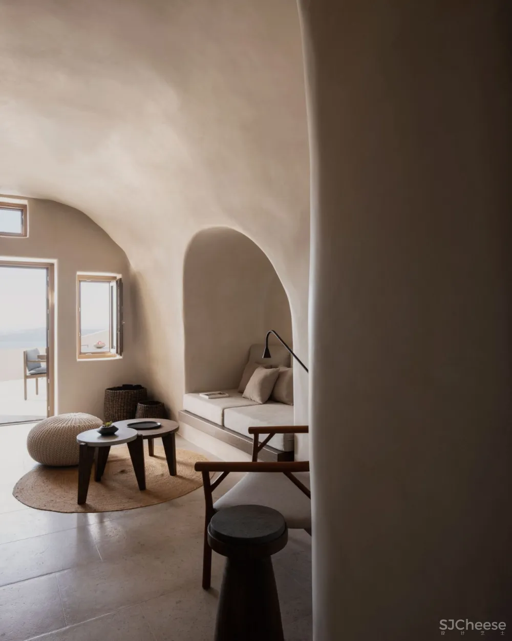 首发 | K-STUDIO：希腊圣托里尼的沃拉别墅 首