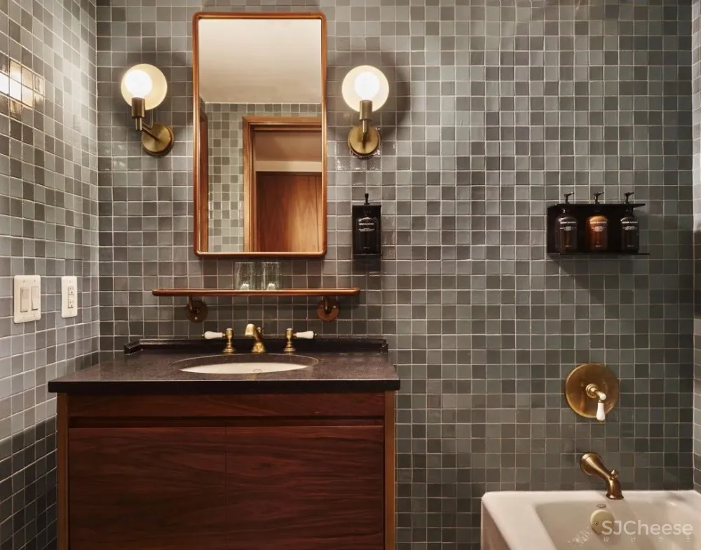 卫生间这样设计，不要太美！