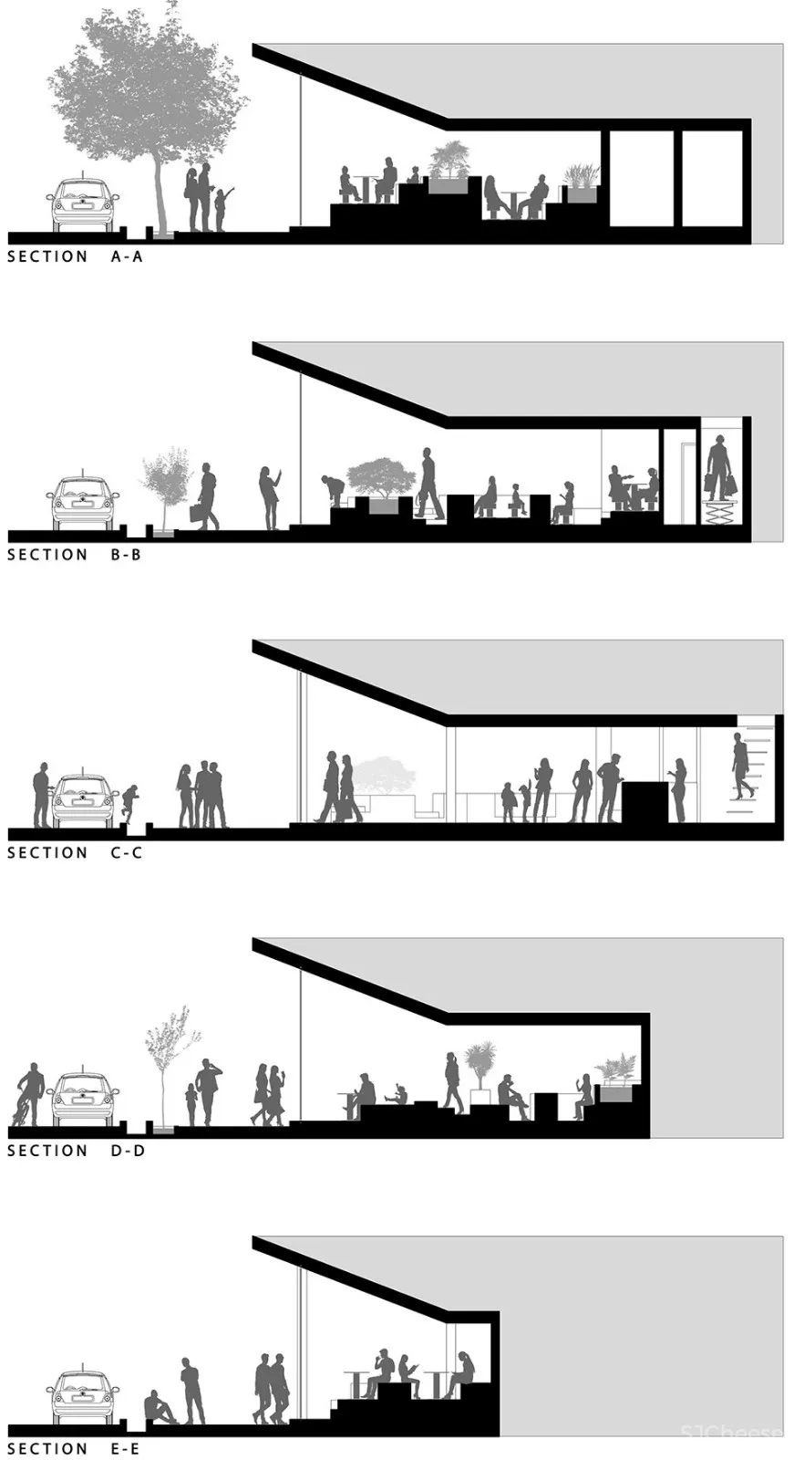 新作 | Admun Studio:德黑兰 Esi Burger餐厅 首