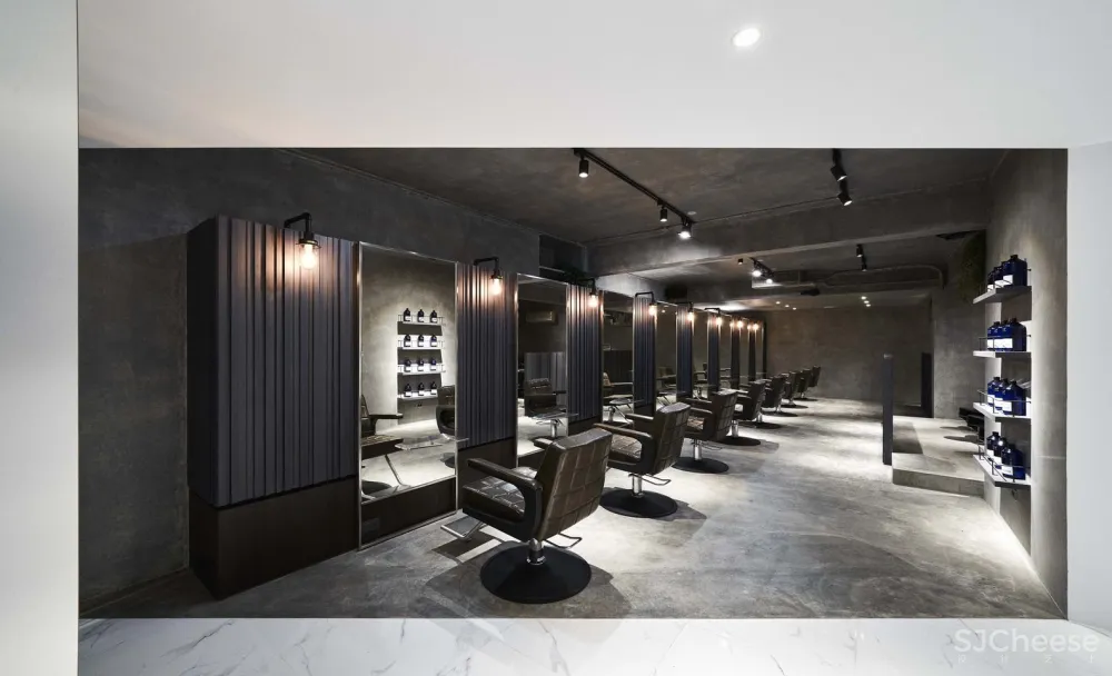 首发 | zohome：台北发型沙龙 Cutting space