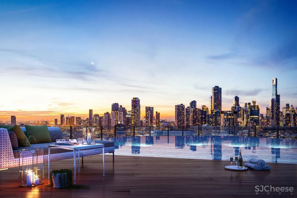 这种高水准的效果图，却是这种清新风！