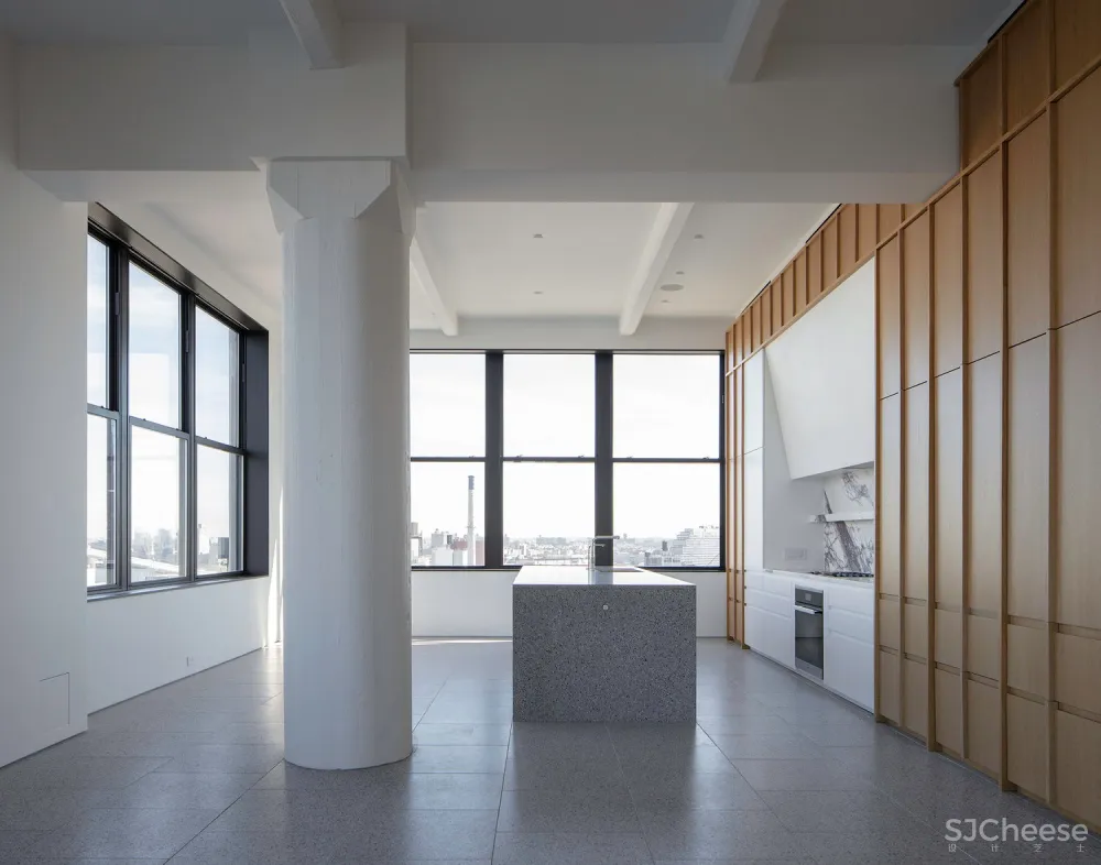 新作 | Worrell Yeung：纽约布鲁克林四角阁楼 首