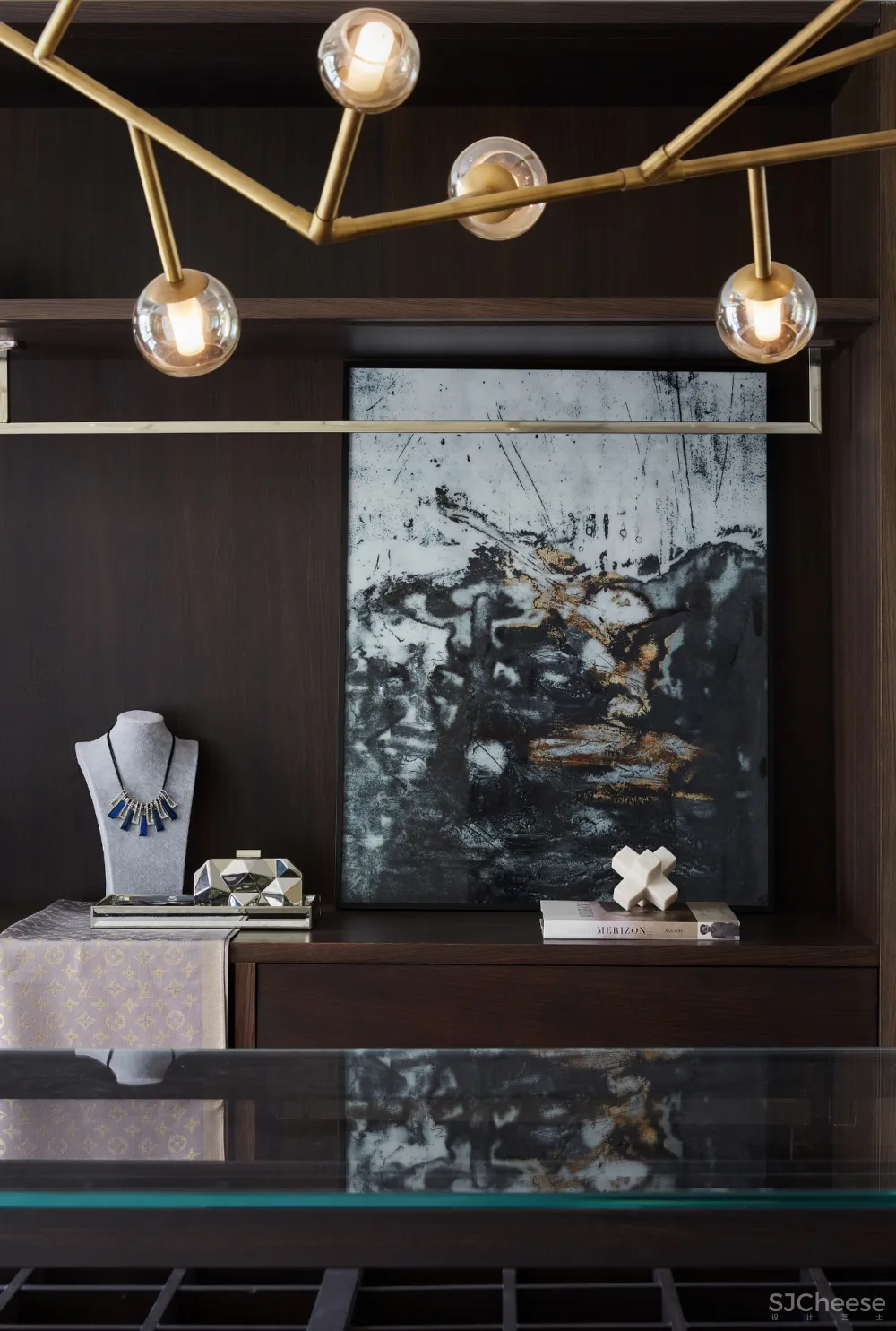 轻奢别墅样板房，这才是有品质的生活感 首