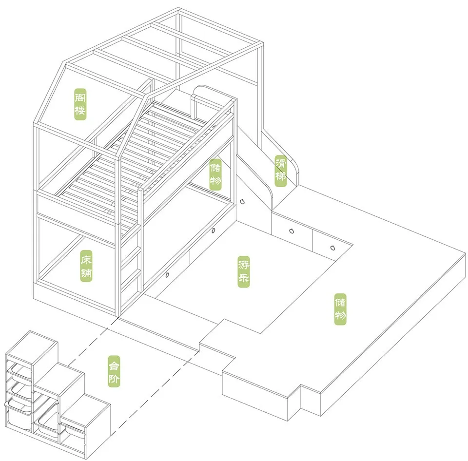 一眼望穿的家,南京 / 系园建筑设计工作室