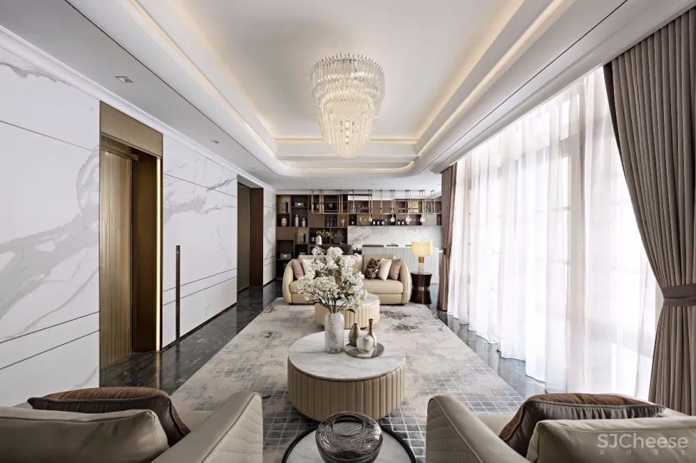 RWD新作︱491㎡顶级别墅设计,流淌的巴洛克圆舞曲