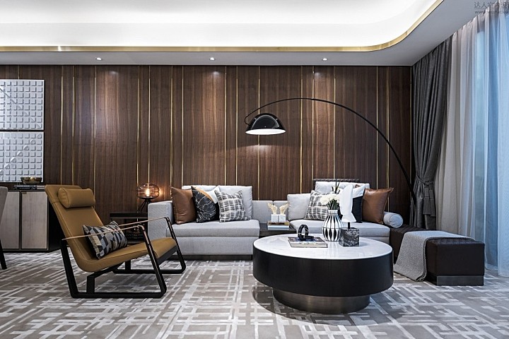 元禾大千设计 | 融信澜湾上叠样板间