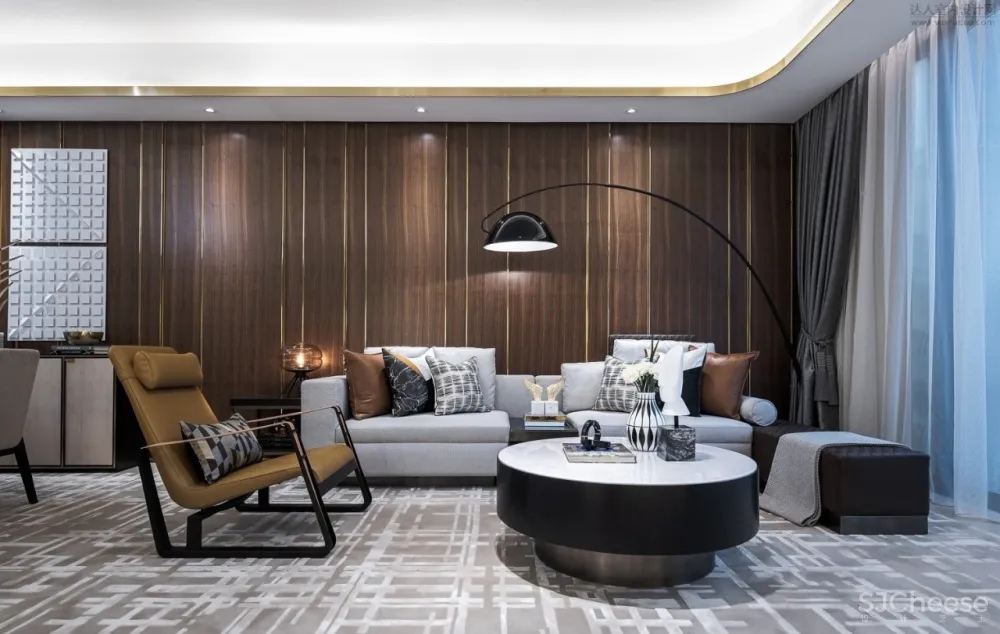 元禾大千设计 | 融信澜湾上叠样板间