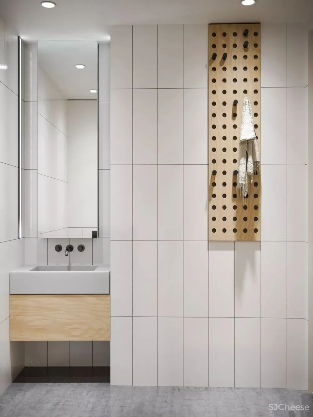 卫生间这样设计,不要太美!