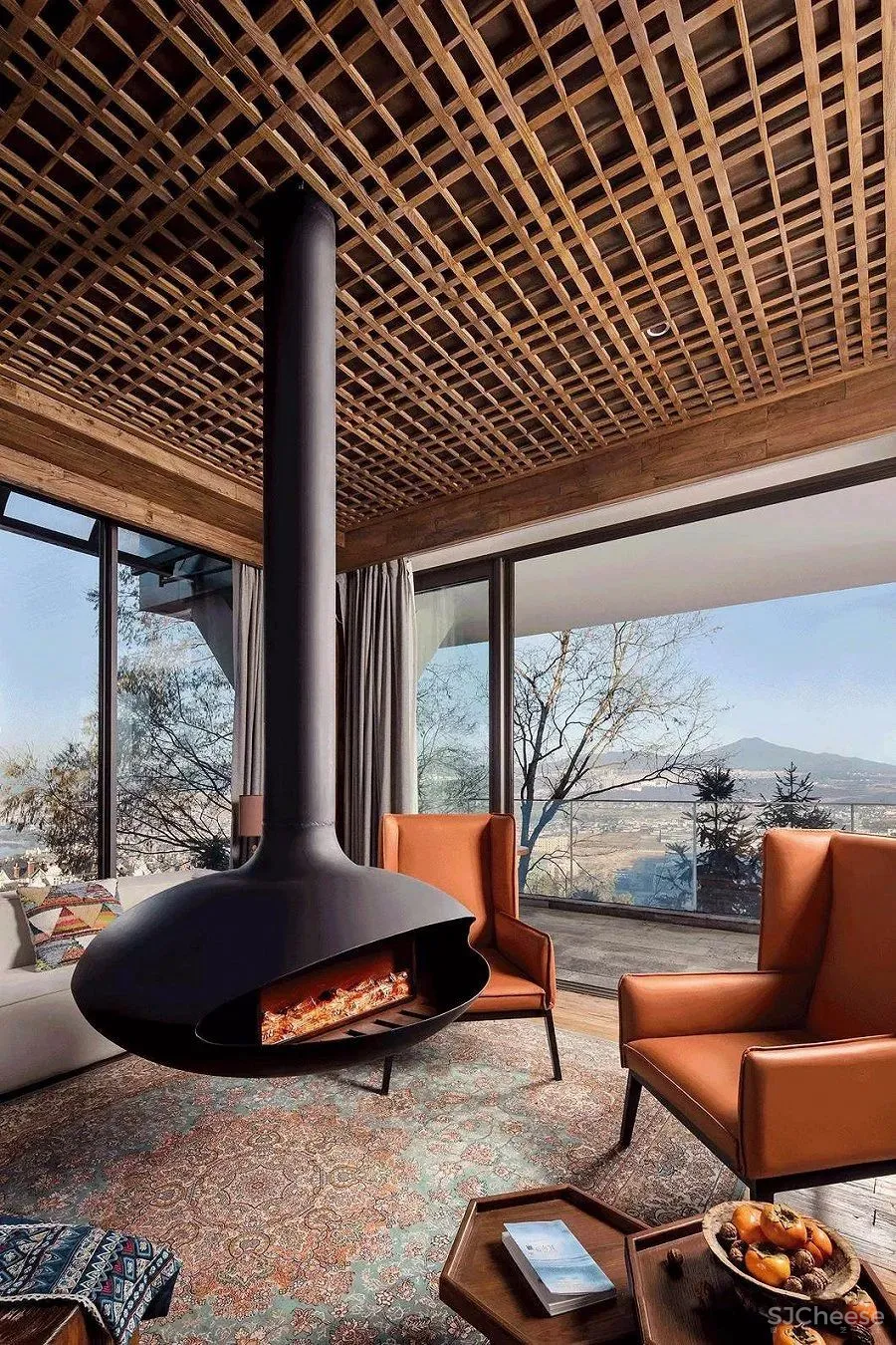 设计一座建在悬崖边上的温泉酒店丨惊艳了世界