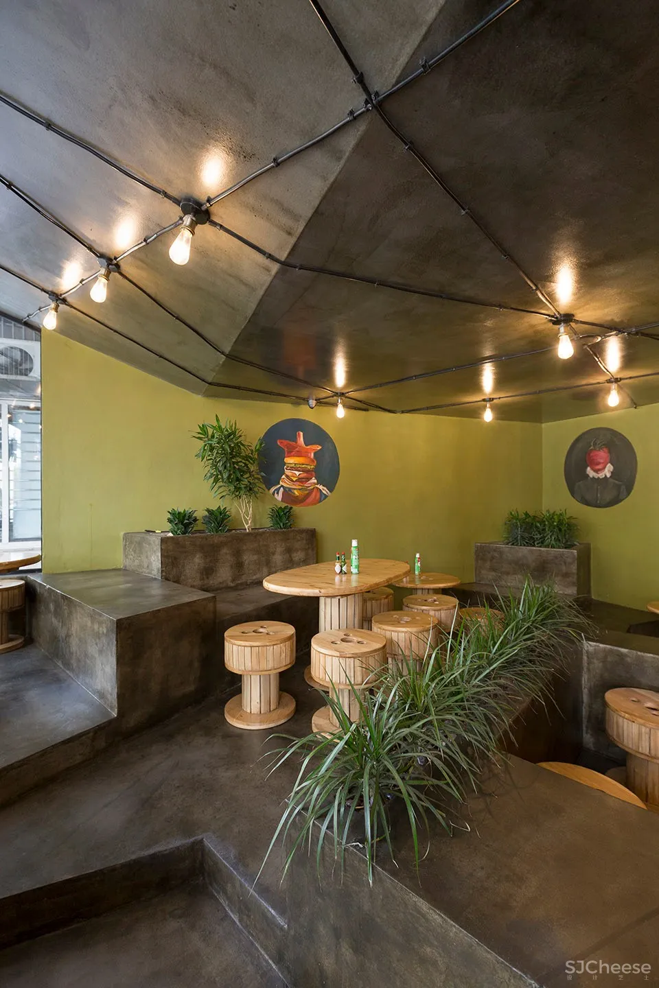 新作 | Admun Studio:德黑兰 Esi Burger餐厅 首