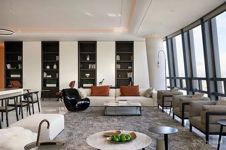 600m²天空之镜丨高空俯瞰城市边际