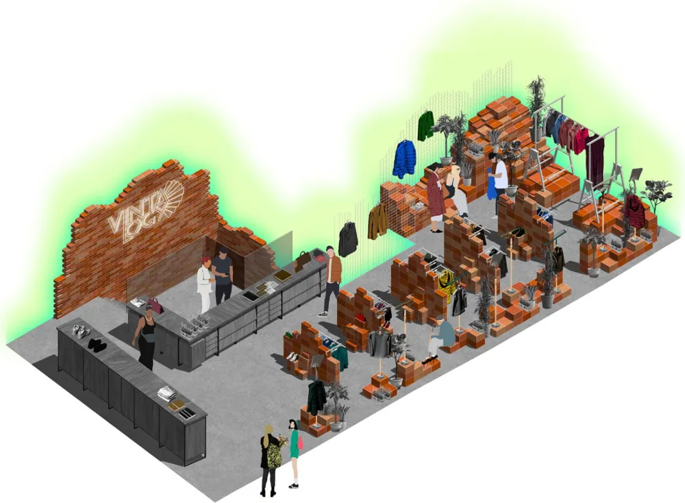 VINTALOGY服装店，马德里 / ENORME Studio