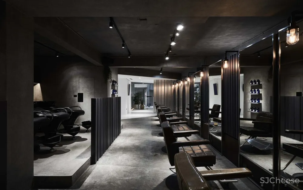 首发 | zohome：台北发型沙龙 Cutting space