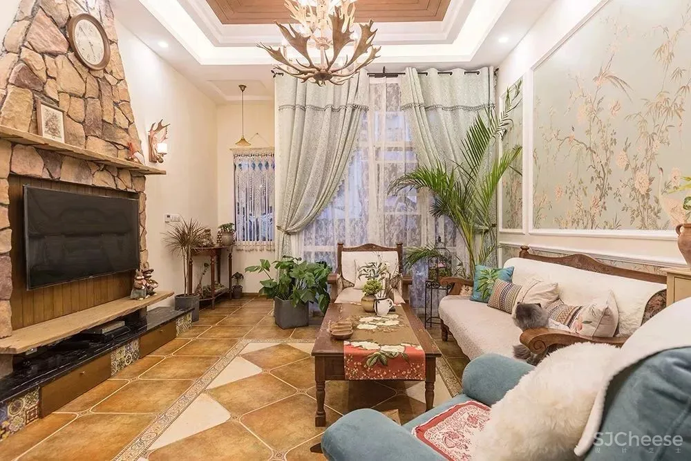 80万搞定260㎡别墅，度假风仙气来袭！屋主教你如何“装修理财”