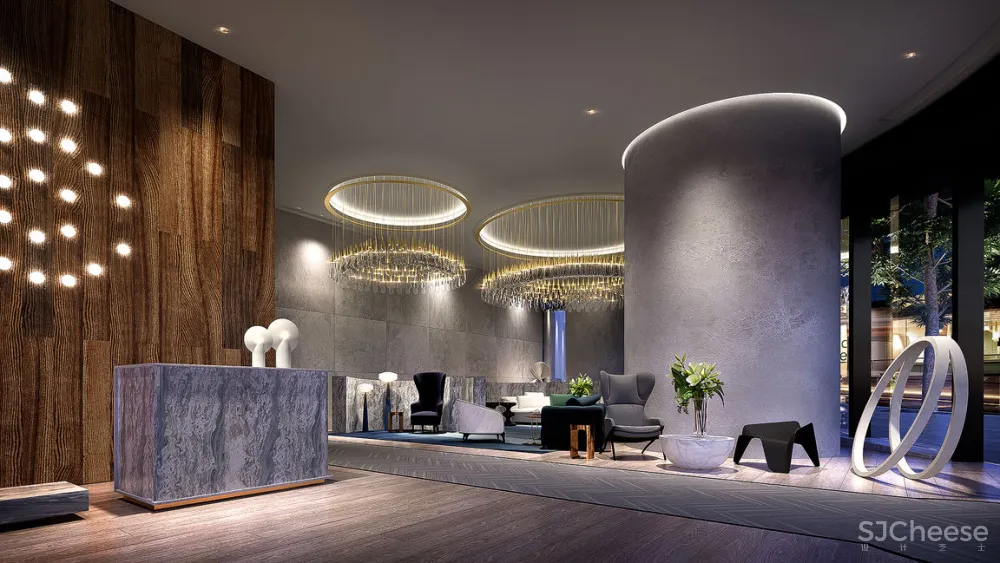 这种高水准的效果图，却是这种清新风！