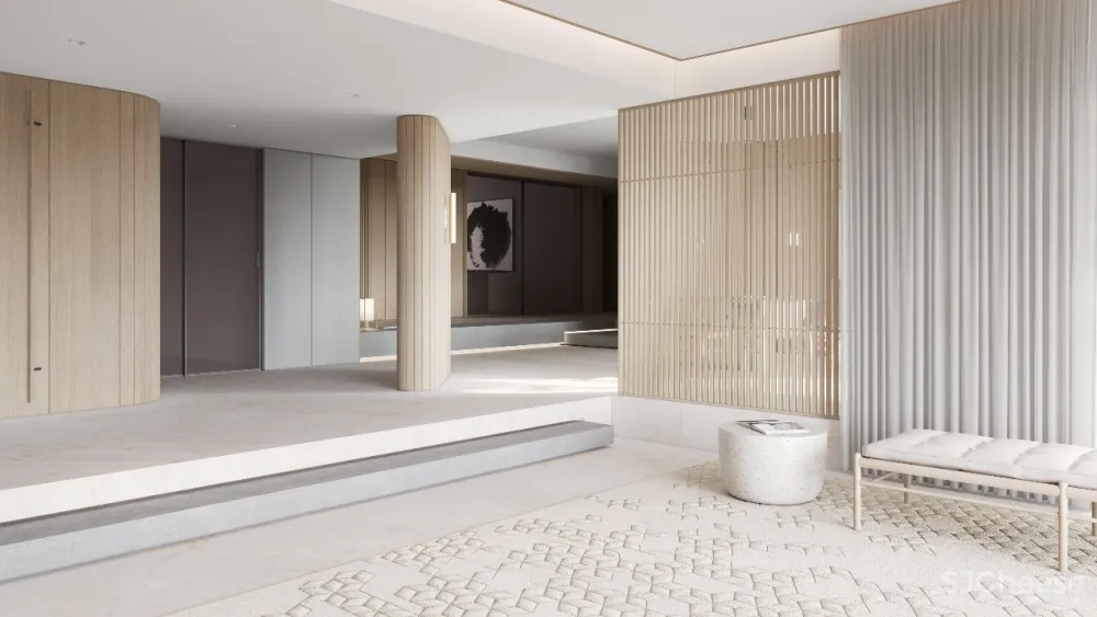 天然材质带给空间的极致纯净与享受! 首