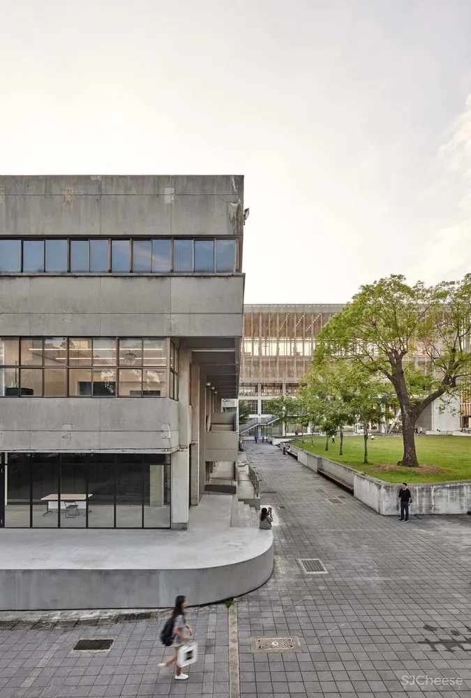 实践大学B栋建筑改造案 / 沈庭增建筑师事务所