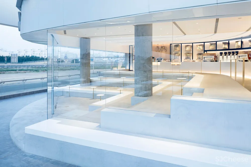 最新 | nendo:科威特 % Arabica Kuwait Abu Al Hasaniya咖啡厅