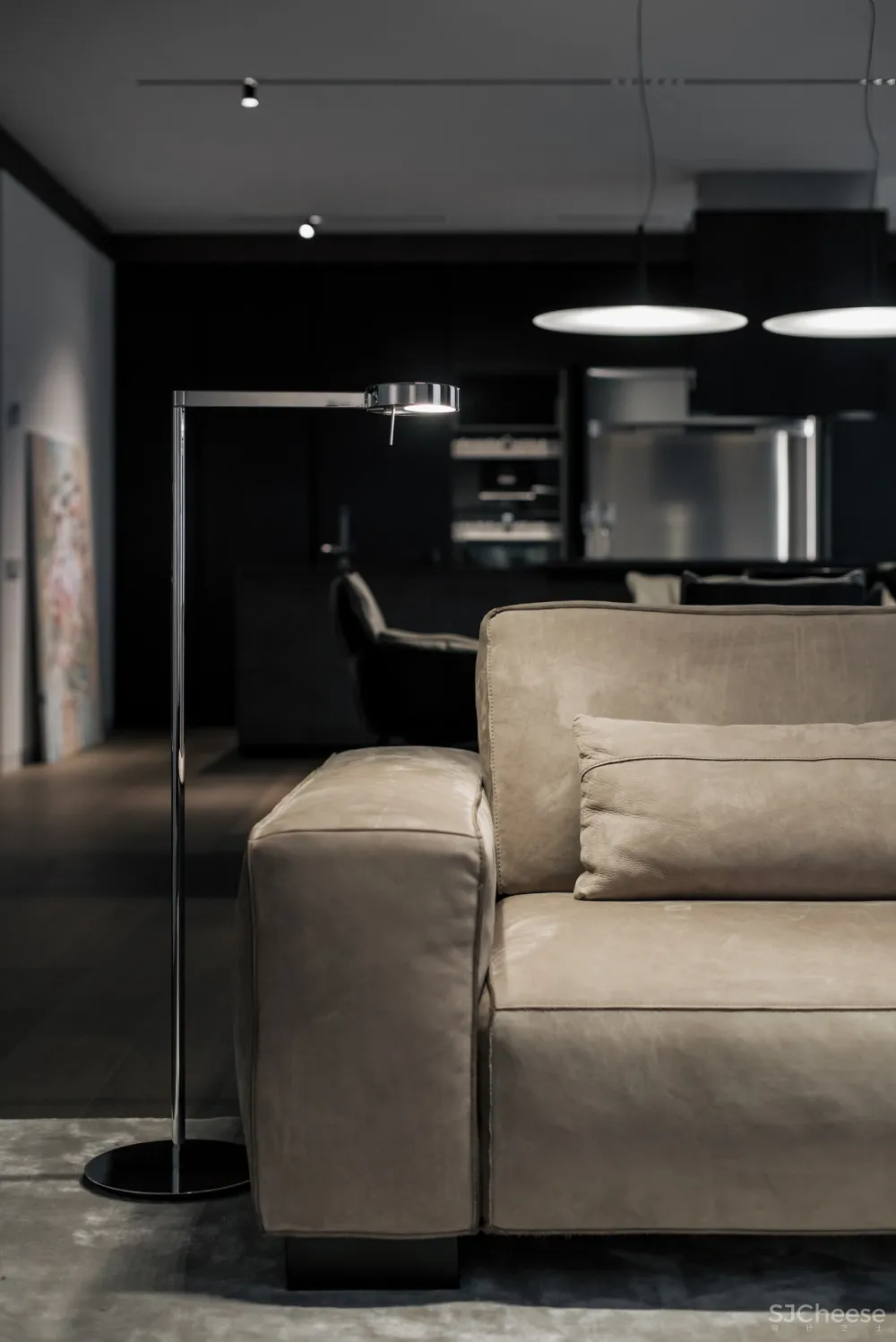 高级黑公寓设计,极简至奢的浪漫 首