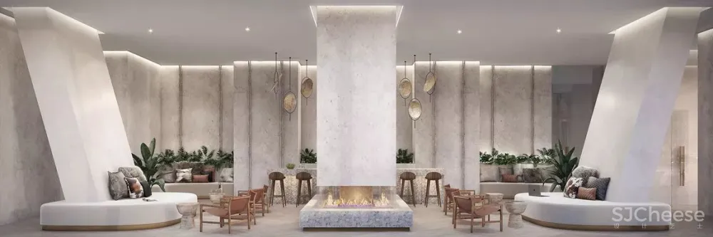 这种高水准的效果图，却是这种清新风！